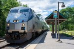 AMTK 88 leads train 693 into Wells